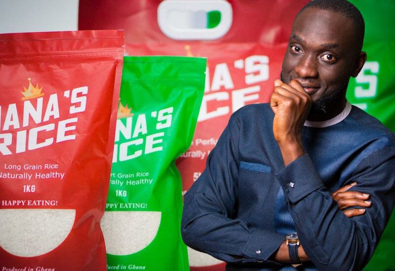 Nana Owusu-Achau is the founder of rice producer Agro Kings.